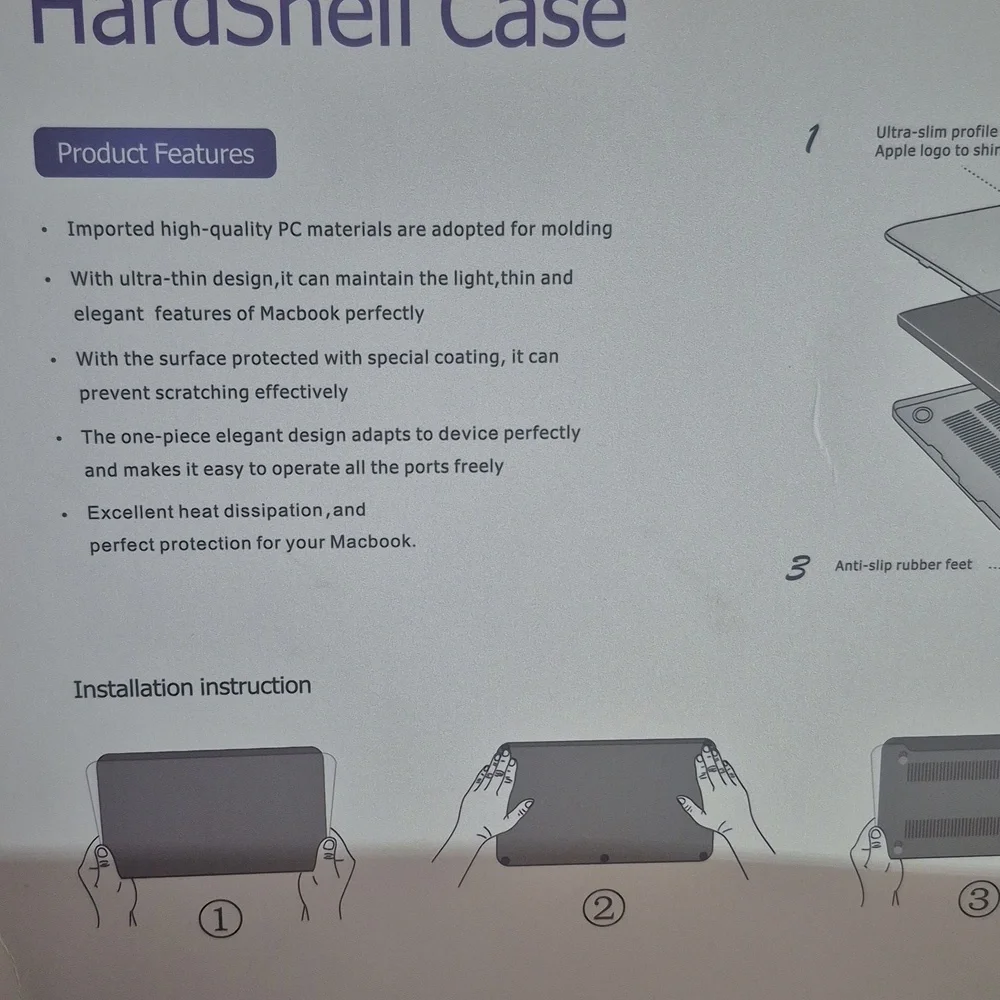 HardShell Case For Macbook